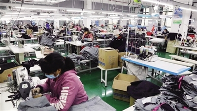 湘南紡織基地牛仔服飾企業全面復工，日用品銷售同步回暖